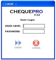 ChequePRO Cheque Printing Writing System screenshot